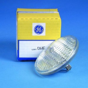 Lamp PAR36 650W 120V Screws 3200K 100h - GE