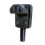 IEC Plug female angled 10A 250V - Black